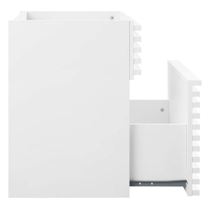 Render 18" Wall-Mount Bathroom Vanity Cabinet (Sink Basin Not Included)