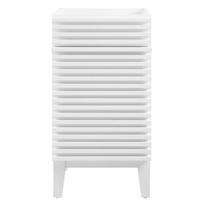 Render 18" Bathroom Vanity Cabinet (Sink Basin Not Included)