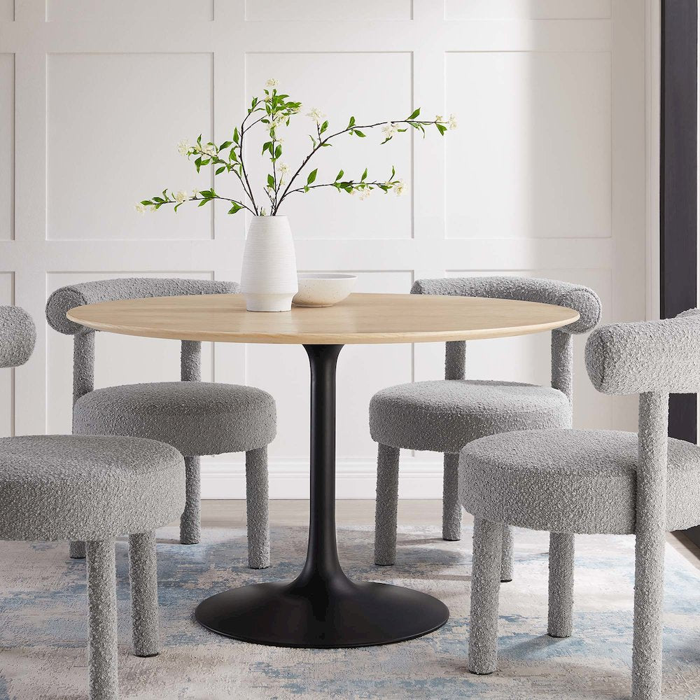 Lippa 48" Round Wood Dining Table