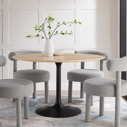 Lippa 48" Round Wood Dining Table