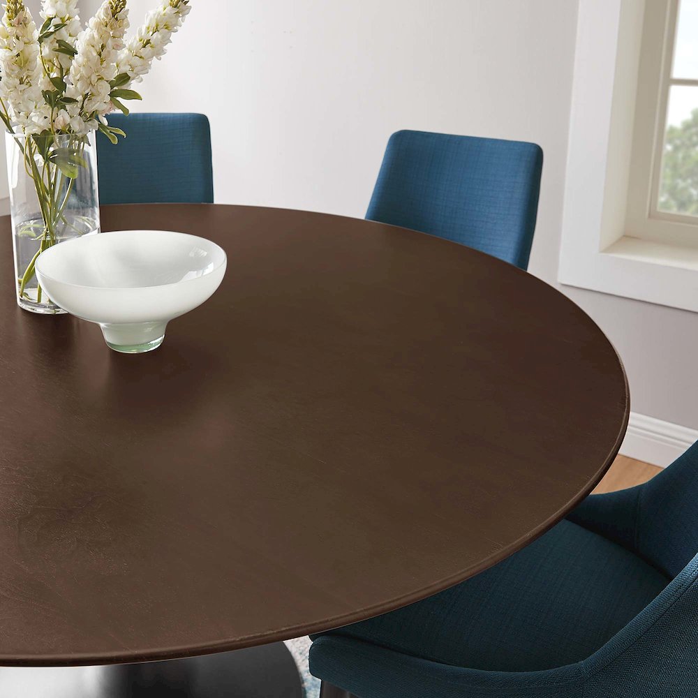 Lippa 60" Round Wood Dining Table
