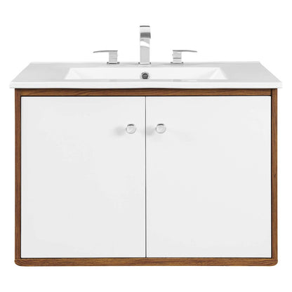 Transmit 30" Wall-Mount Bathroom Vanity
