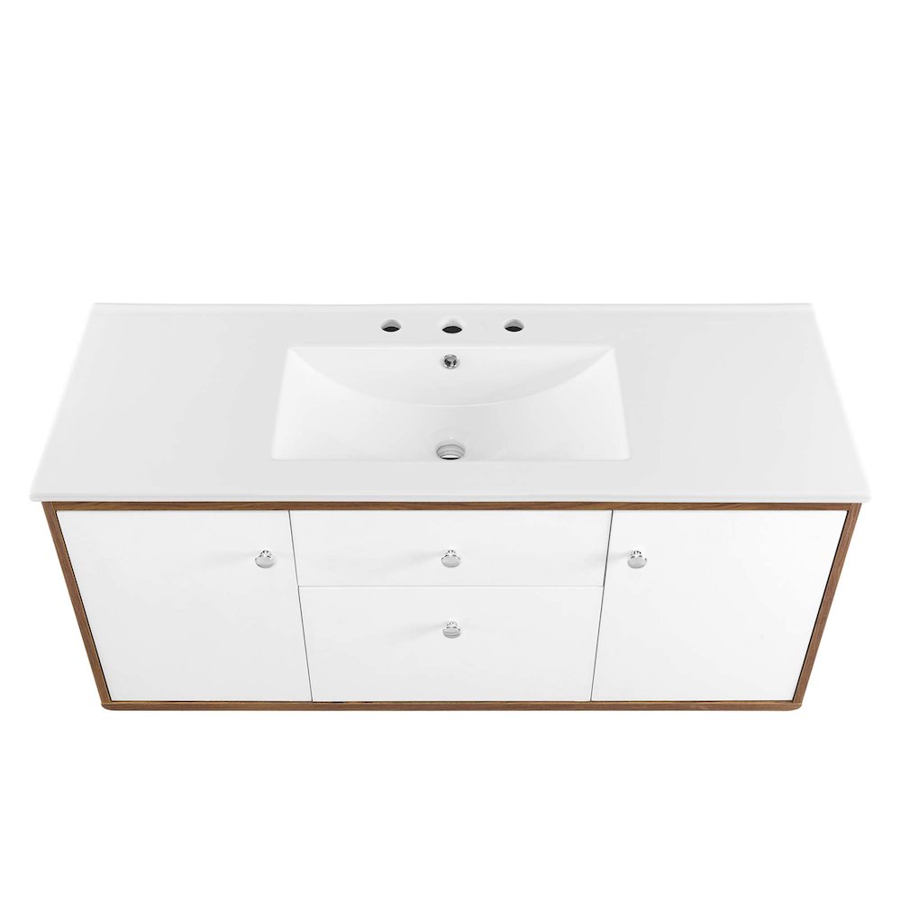 Transmit 48" Wall-Mount Bathroom Vanity