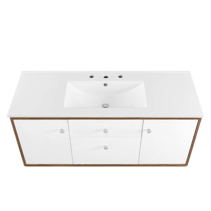 Transmit 48" Wall-Mount Bathroom Vanity