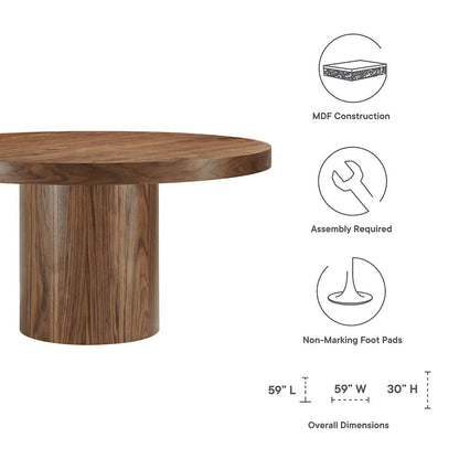 Gratify 60" Round Dining Table