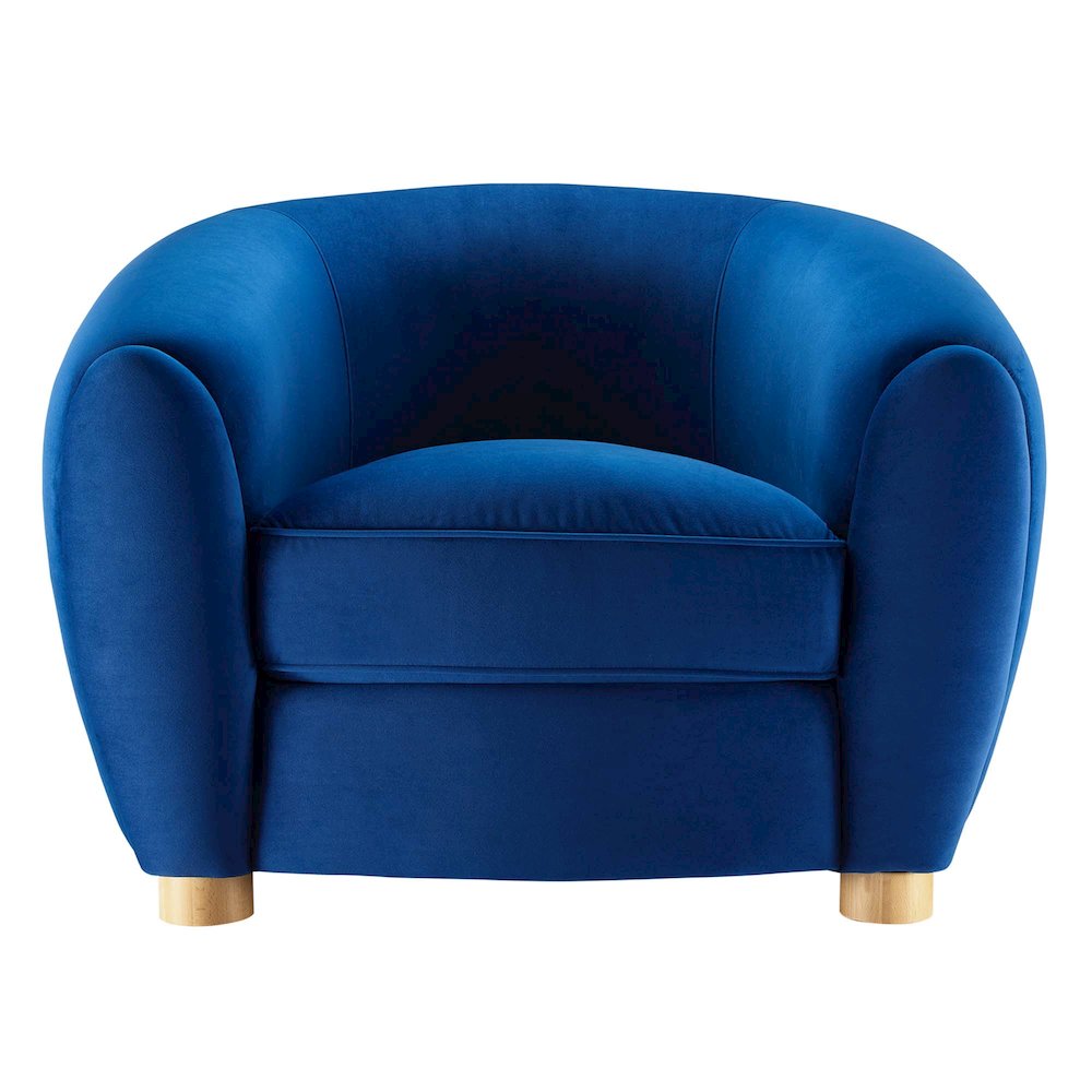 Abundant Performance Velvet Armchair