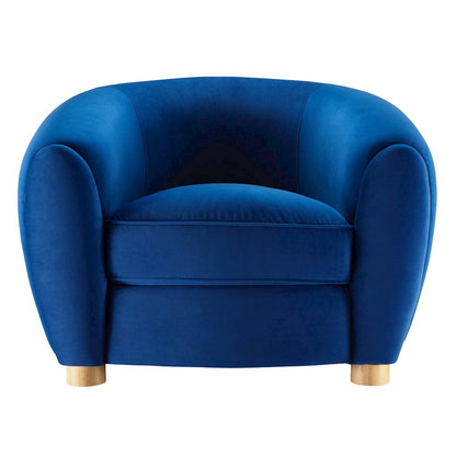 Abundant Performance Velvet Armchair