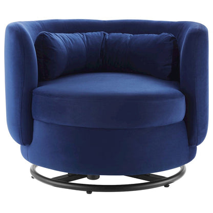 Relish Performance Velvet Swivel Chair
