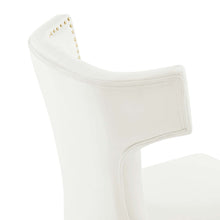Curve Performance Velvet Dining Chairs Set of 2