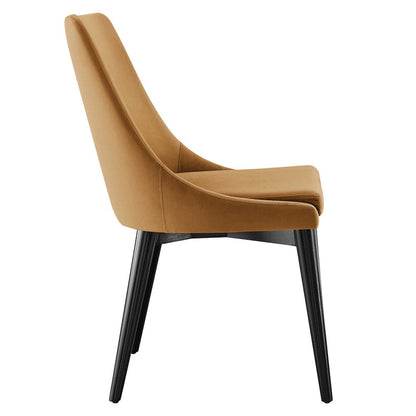 Viscount Performance Velvet Dining Chair