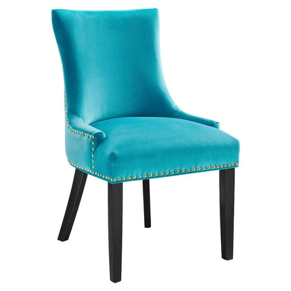 Marquis Performance Velvet Dining Chairs Set of 2