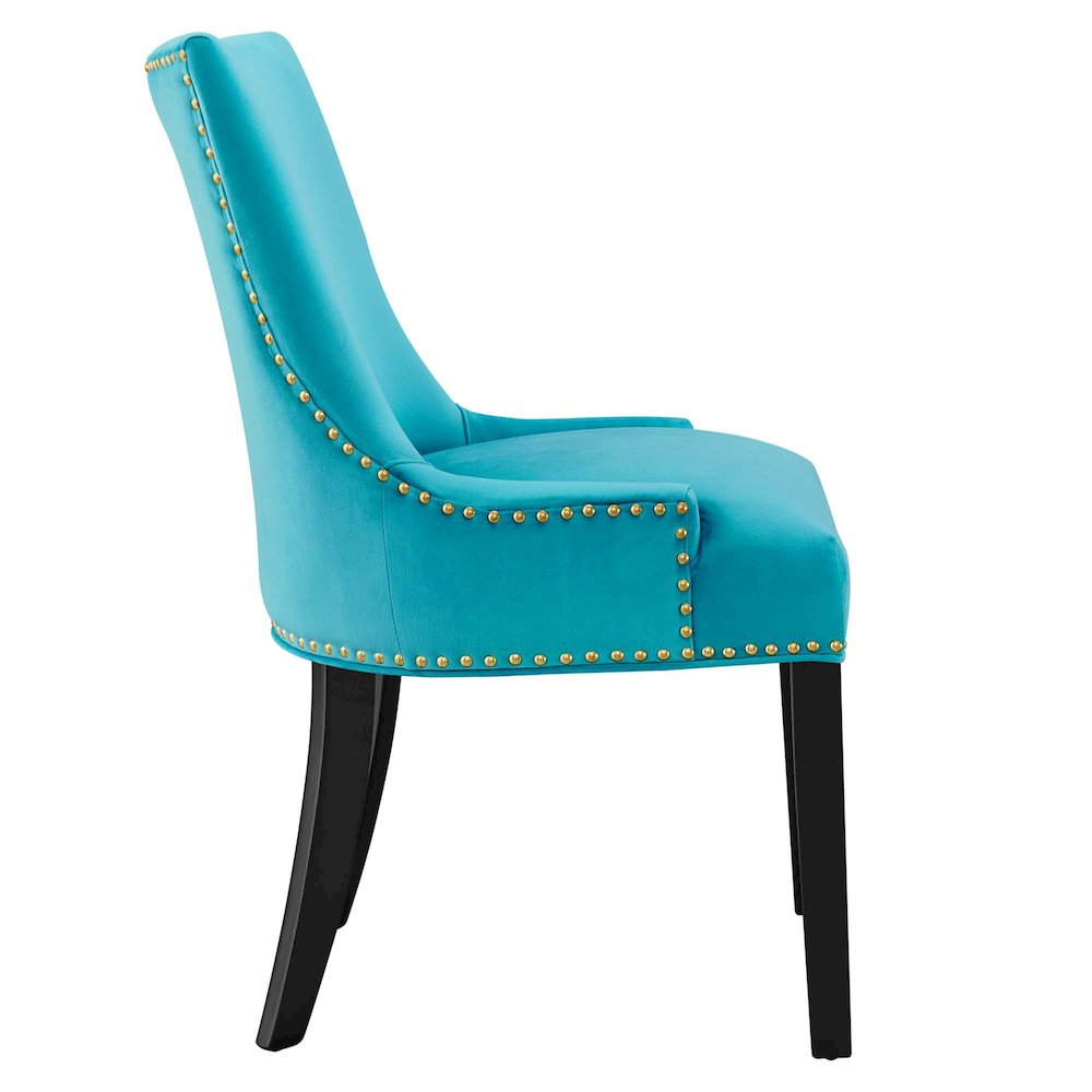 Marquis Performance Velvet Dining Chairs Set of 2