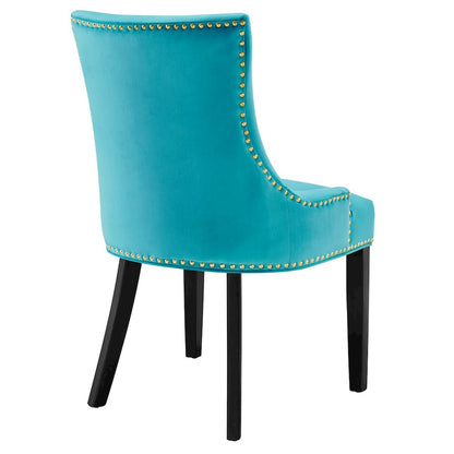 Marquis Performance Velvet Dining Chairs Set of 2