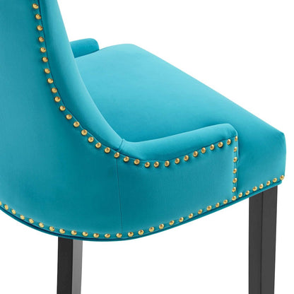 Marquis Performance Velvet Dining Chairs Set of 2