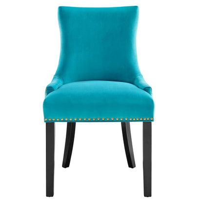Marquis Performance Velvet Dining Chairs Set of 2