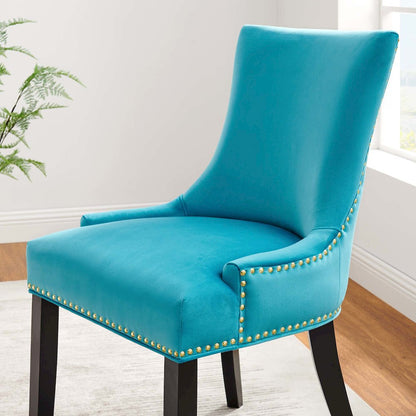 Marquis Performance Velvet Dining Chairs Set of 2