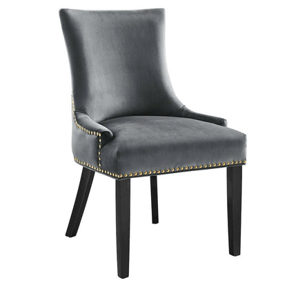 Marquis Performance Velvet Dining Chairs Set of 2