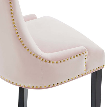 Marquis Performance Velvet Dining Chairs Set of 2