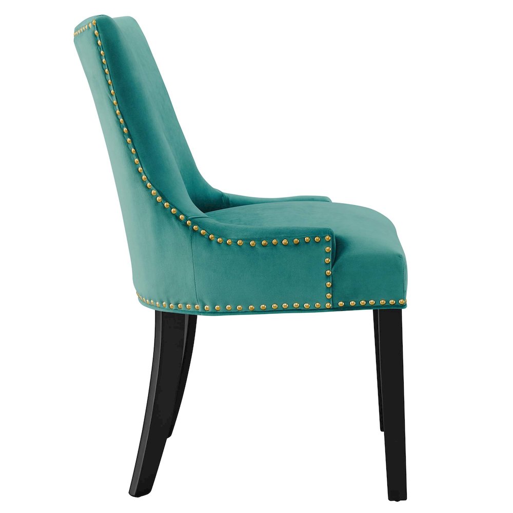 Marquis Performance Velvet Dining Chairs Set of 2