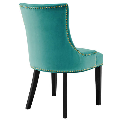 Marquis Performance Velvet Dining Chairs Set of 2