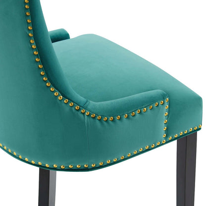 Marquis Performance Velvet Dining Chairs Set of 2