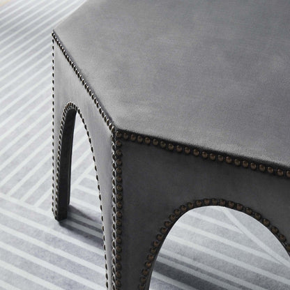 Victory Performance Velvet Ottoman