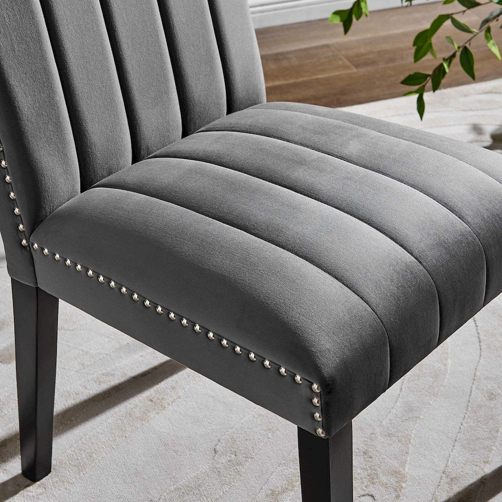 Catalyst Performance Velvet Dining Side Chairs Set of 2