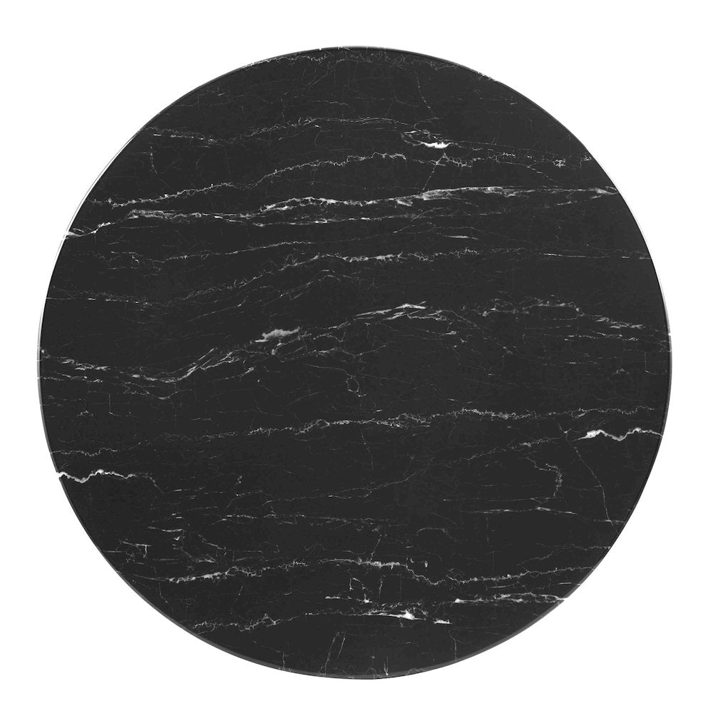 Zinque 36" Artificial Marble Dining Table