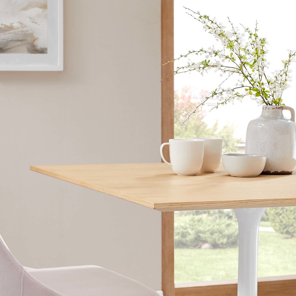 Lippa 36" Square Wood Dining Table