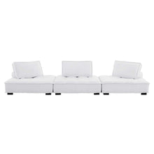 Saunter 3-Piece Tufted Fabric Fabric Sofa