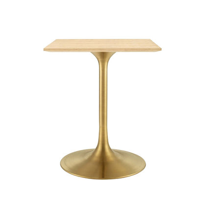 Lippa 24" Square Wood Dining Table