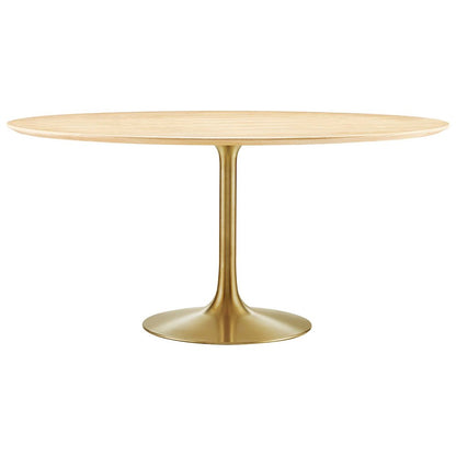 Lippa 60" Round Wood Dining Table