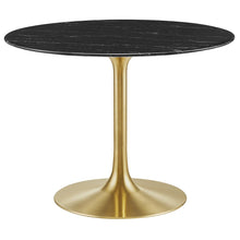 Lippa 40" Round Faux Marble Dining Table