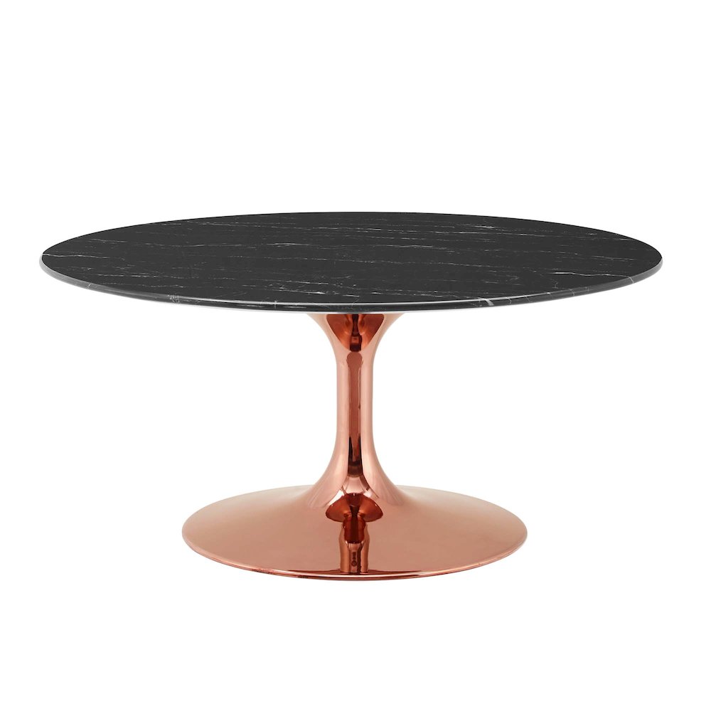 Lippa 36" Faux Marble Coffee Table