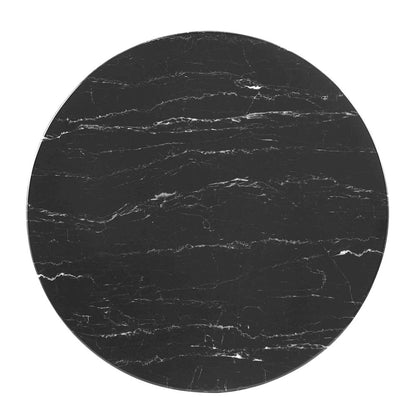 Lippa 36" Faux Marble Coffee Table