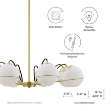 Hanna 8-Light Chandelier