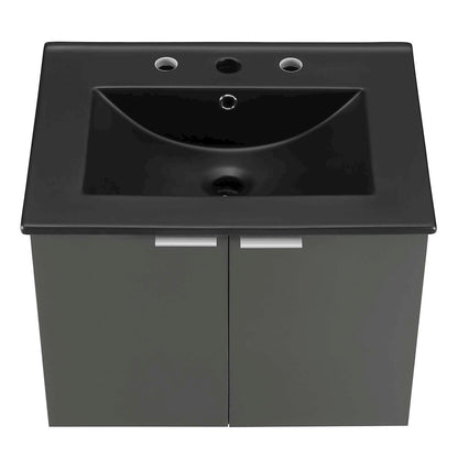 Maybelle 24" Wall-Mount Bathroom Vanity