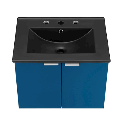 Maybelle 24" Wall-Mount Bathroom Vanity