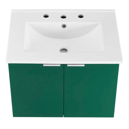 Maybelle 24" Wall-Mount Bathroom Vanity