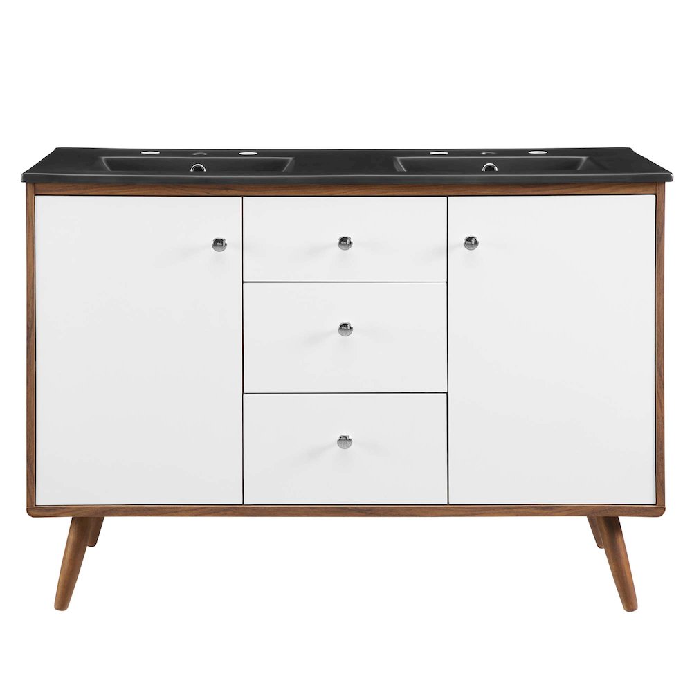 Transmit 48" Double Sink Bathroom Vanity