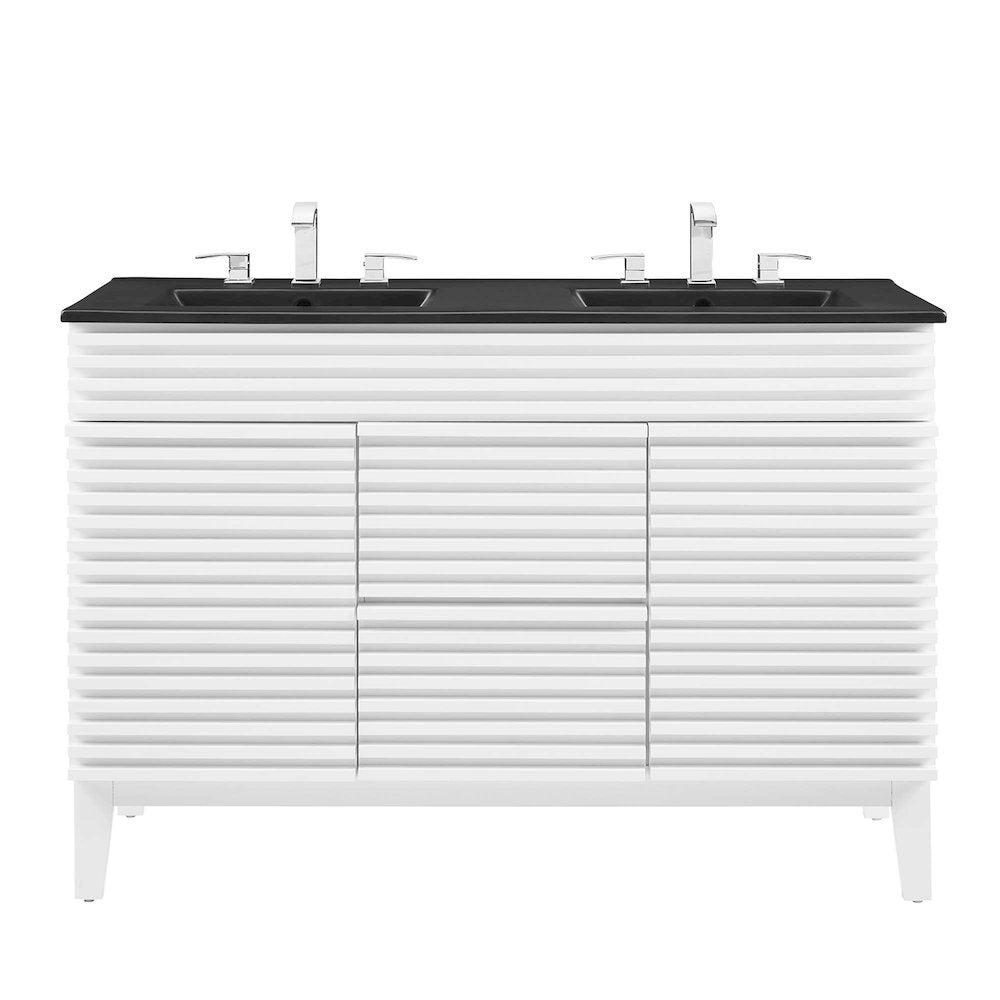 Render 48" Double Sink Bathroom Vanity