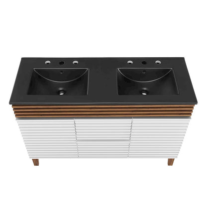 Render 48" Double Sink Bathroom Vanity