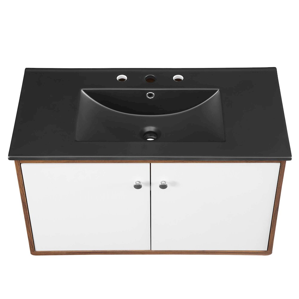 Transmit 36" Wall-Mount Bathroom Vanity