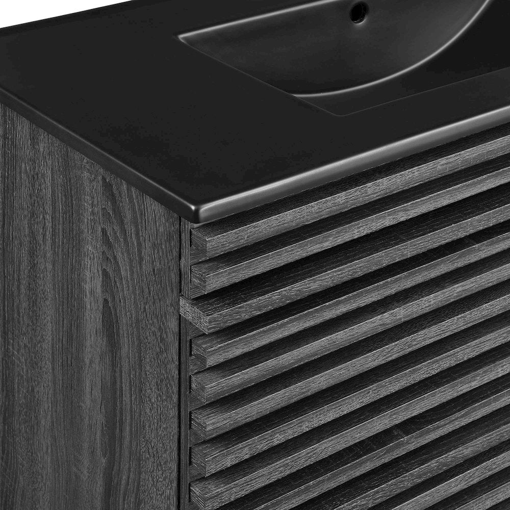 Render 36" Wall-Mount Bathroom Vanity