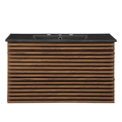 Render 36" Wall-Mount Bathroom Vanity