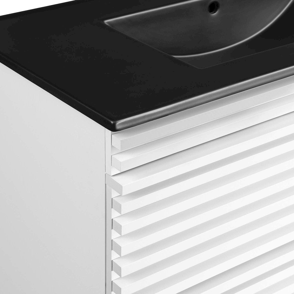 Render 36" Wall-Mount Bathroom Vanity