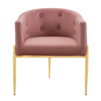 Savour Tufted Performance Velvet Accent Chairs Set of 2