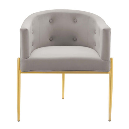 Savour Tufted Performance Velvet Accent Chairs Set of 2