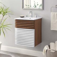 Render 18" Wall-Mount Bathroom Vanity