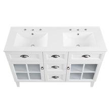 Isle 48" Double Bathroom Vanity Cabinet